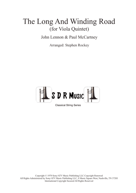 The Long And Winding Road (arr. Stephen Rockey)