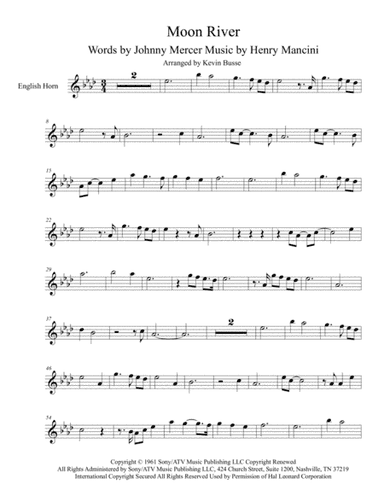 Moon River (arr. Kevin Busse)