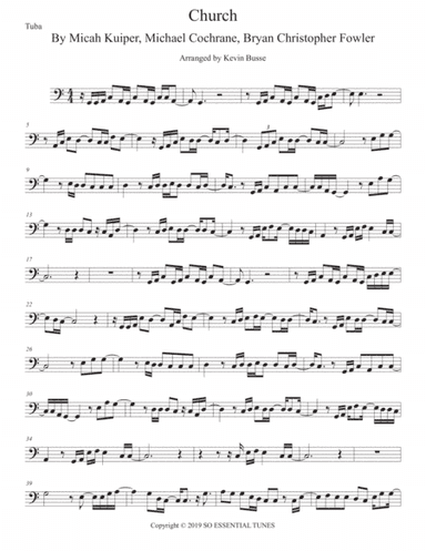 Church (take Me Back) (arr. Kevin Busse)