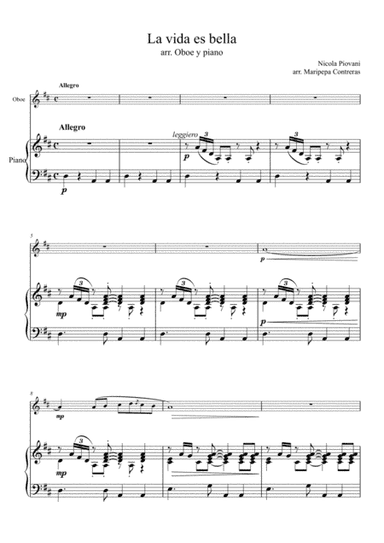 Life Is Beautiful (la Vita E Bella) (arr. M. Contreras)