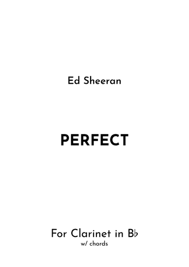 Perfect (arr. Jireh J.)