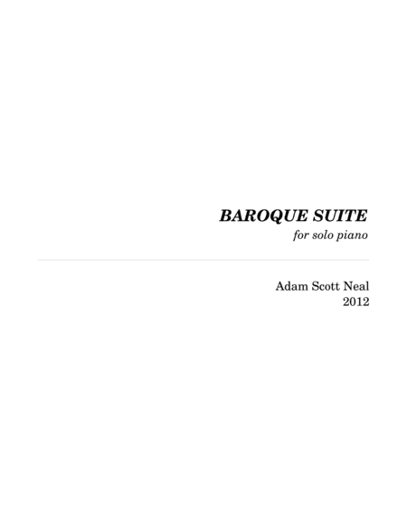 Baroque Suite