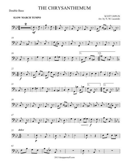The Chrysanthemum (arr. Nick Lacanski)