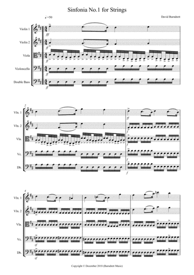Sinfonia No.1 for Strings