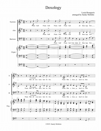 Doxology (arr. Sandy McIntire)
