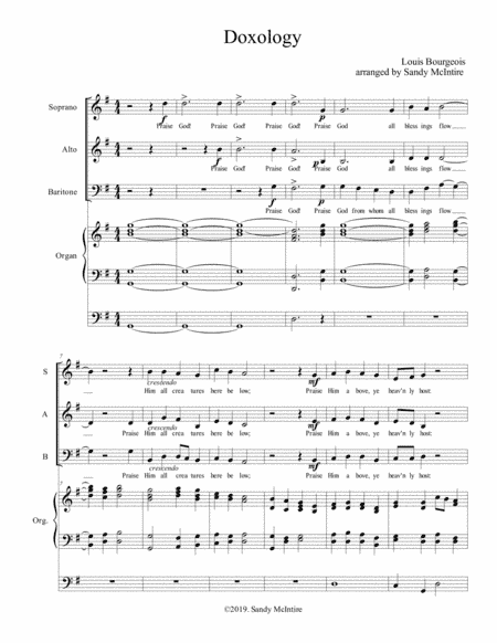 Doxology (arr. Sandy McIntire)