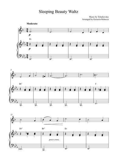 Sleeping Beauty Waltz (arr. Kaiserin Rebecca)