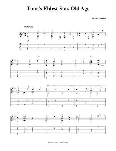 Time's Eldest Son, Old Age (arr. Mark Phillips)