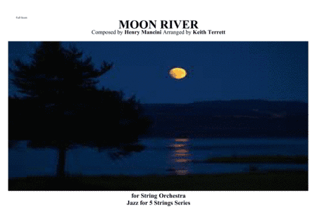 Moon River (arr. Keith Terrett)