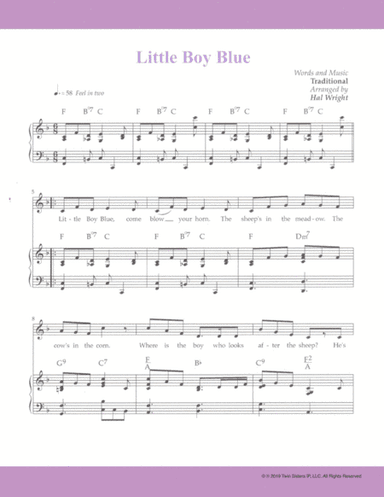 Little Boy Blue (arr. Hal Wright)
