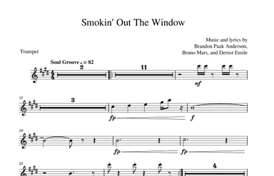 Smokin' Out The Window (arr. David Lartey)