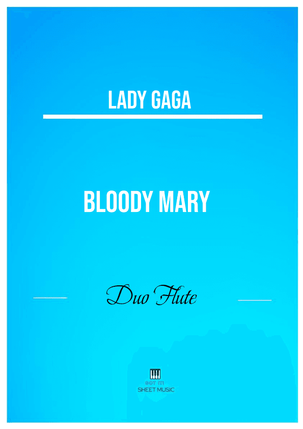 Bloody Mary (arr. ANDRE LAITANO)