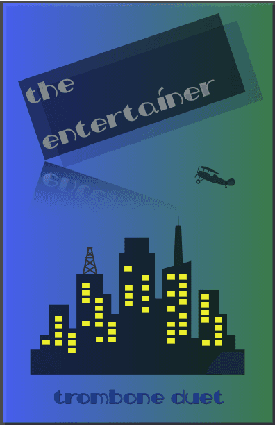 The Entertainer by Scott Joplin, Trombone Duet (arr. David McKeown)