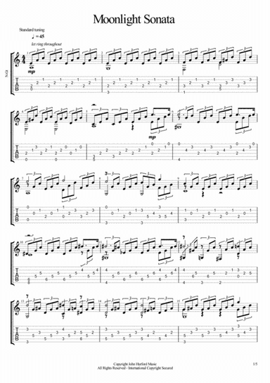 Moonlight Sonata (arr. John Hurford)