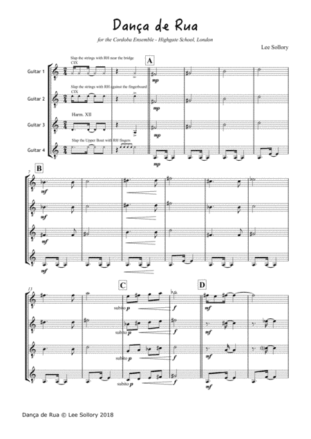 Easy Guitar Quartet
