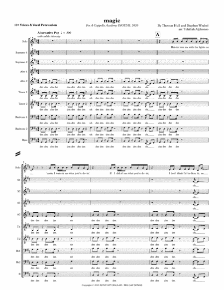 Magic (arr. Tehillah Alphonso)