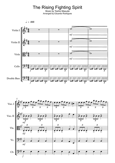 The Rising Fighting Spirit (arr. Eduardo Rodrigues)