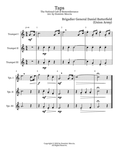Taps (arr. Dominic Meccia)