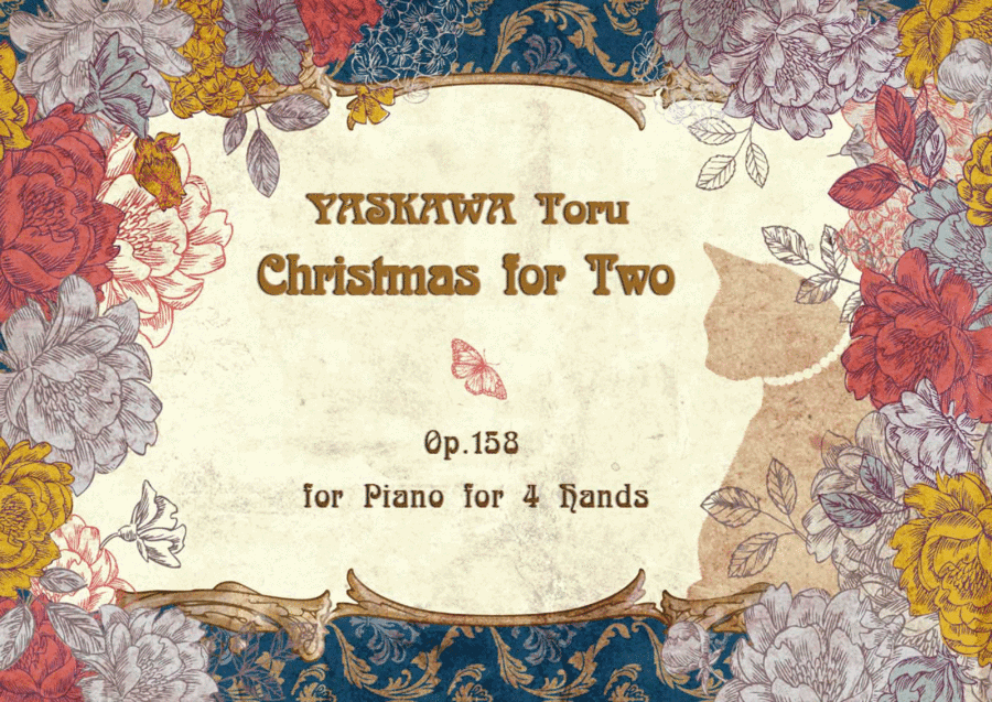Christmas for Two for piano with 4 hands, Op.158