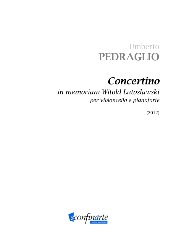 Umberto Pedraglio: CONCERTINO (ES 1051)