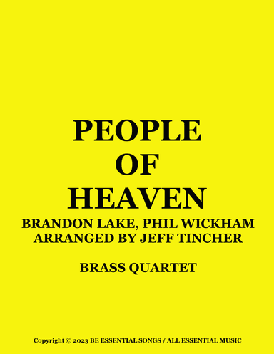 People Of Heaven (arr. Jeff Tincher)