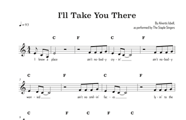 I'll Take You There (arr. Riverside Guitar School)