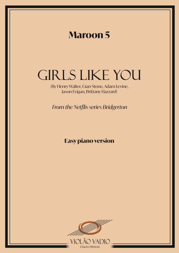 Girls Like You (arr. Bisdré Santos)