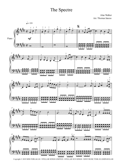 The Spectre (arr. Thomas Jancso)
