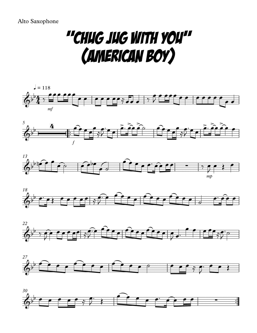 American Boy (arr. SongBird Music)