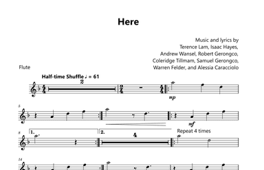 Here (arr. https://www.youtube.com/watch?v=YZRPRf84HO4)