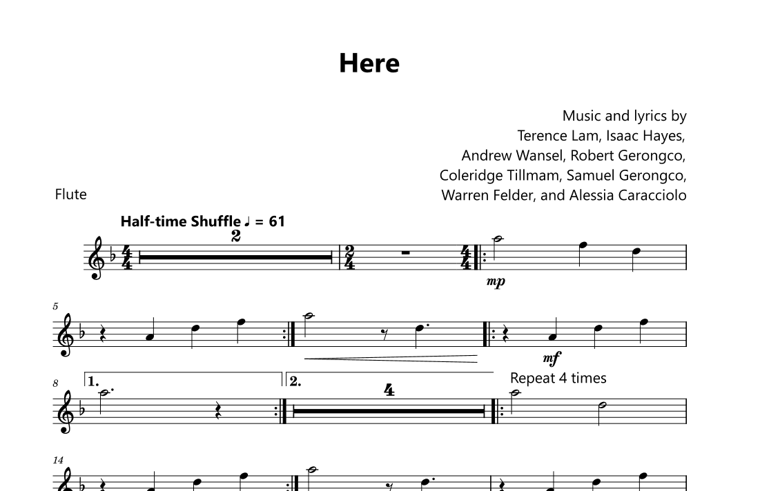 Here (arr. https://www.youtube.com/watch?v=YZRPRf84HO4)