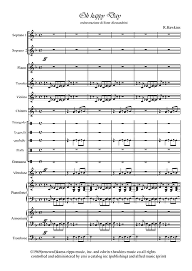 Oh Happy Day (arr. Ester Alessandrini)
