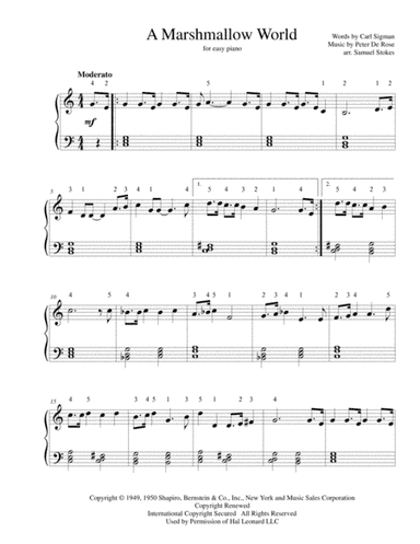 A Marshmallow World (arr. Samuel Stokes)