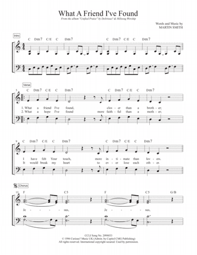 What A Friend (arr. Travis J. Gandy)
