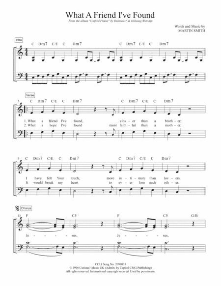 What A Friend (arr. Travis J. Gandy)