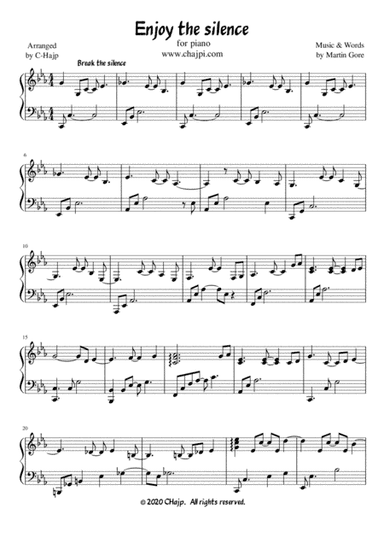 Enjoy The Silence (arr. CHajp)