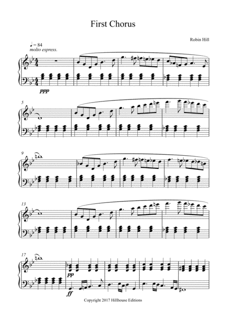First Chorus