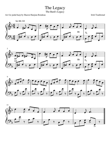 The Legacy (arr. Sharon Hanjian Rondeau)