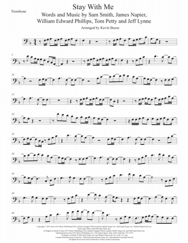 Stay With Me (arr. Kevin Busse)