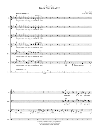 Teach Your Children (arr. Steve Milloy)