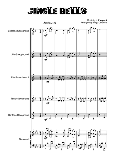 Jingle Bells (arr. Tiago Cordeiro)