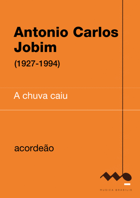 A chuva caiu