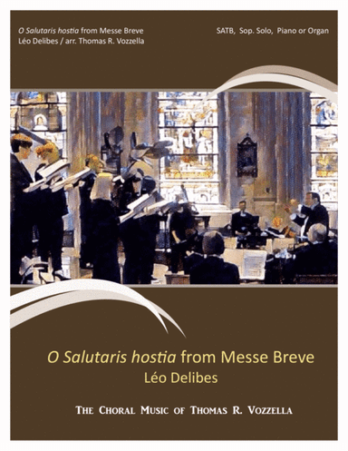 O salutaris hostia from Missa breve (SATB) (arr. Thomas R. Vozzella)