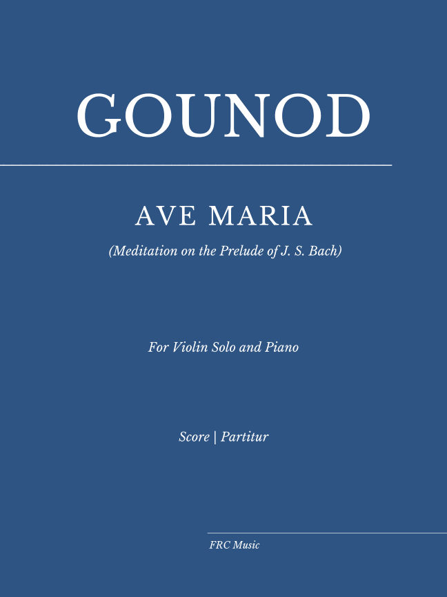 Ave Maria - Gounod (for Violoncello Solo and Piano) (arr. Flavio Regis Cunha)