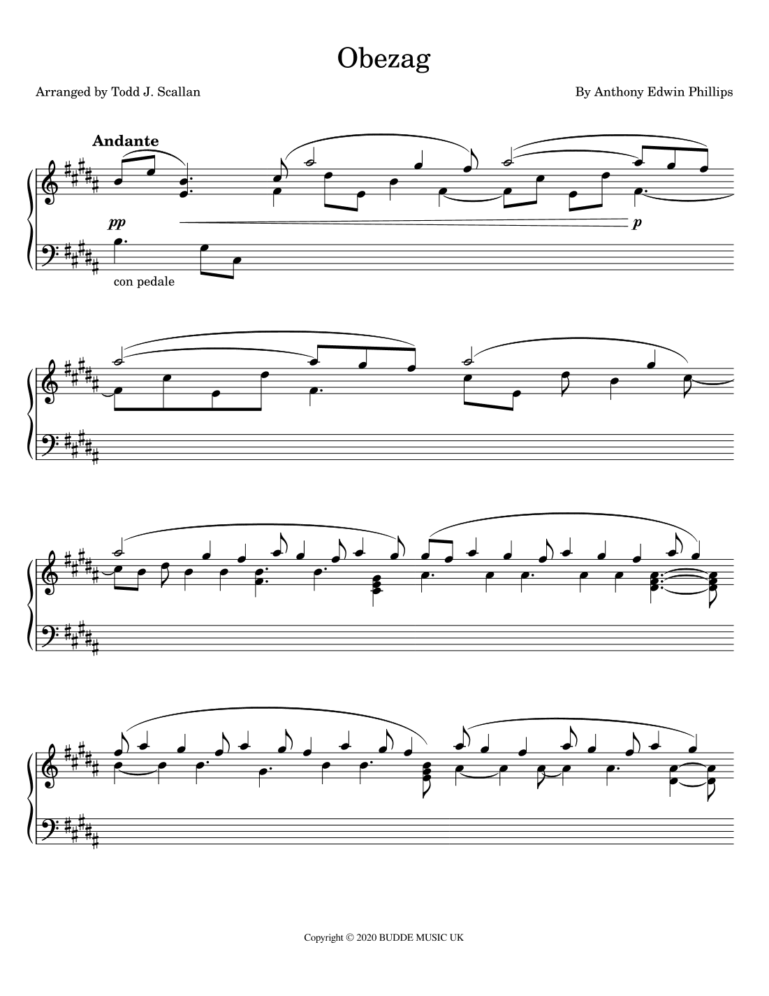 Obezag (arr. Todd J. Scallan)