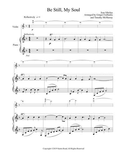 Be Still My Soul (arr. Saints Road)