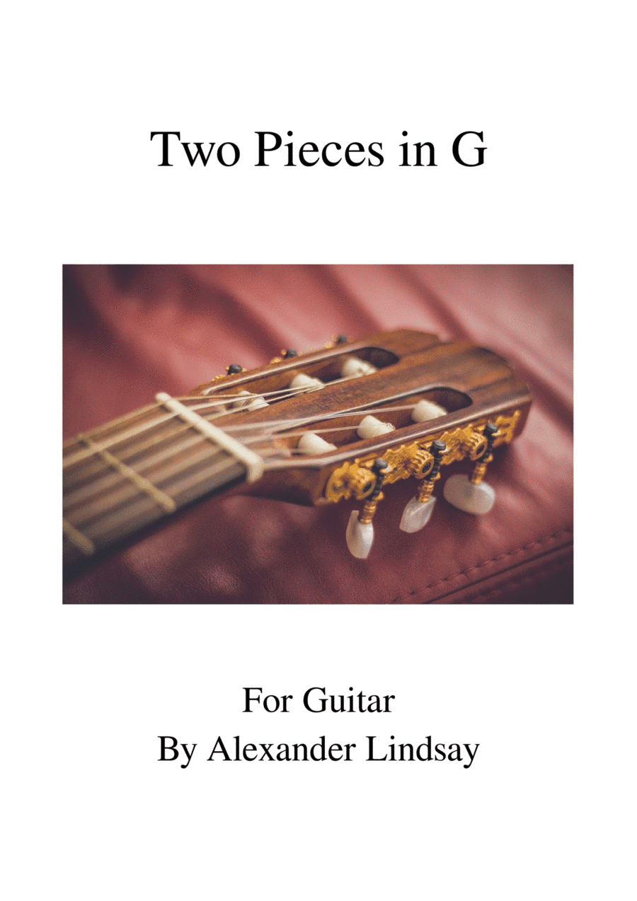 Two Pieces in G for Guitar