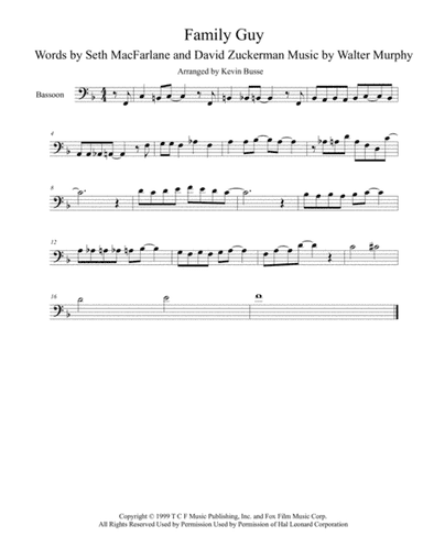 Theme From Family Guy (arr. Kevin Busse)