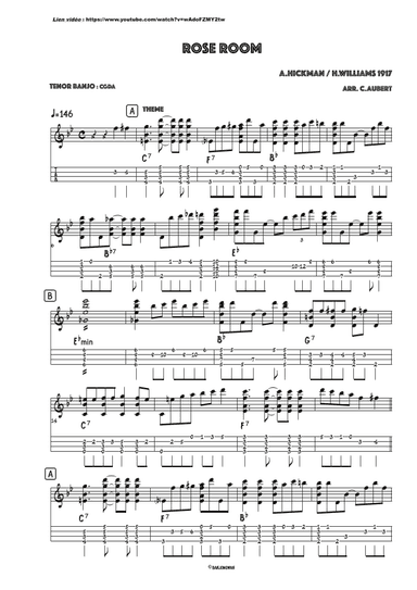 Rose Room (arr. C.Aubert)