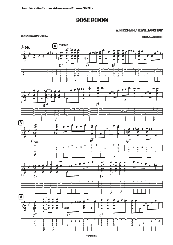 Rose Room (arr. C.Aubert)